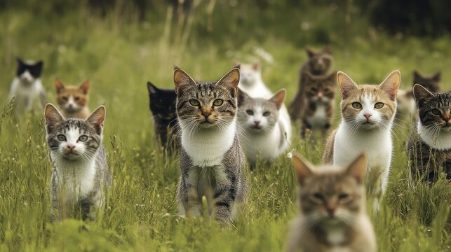 Cat Herders Day, copy space