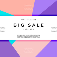 Vibrant Abstract Design for Big Sale Promotion