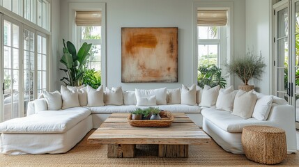 Modern Vintage Living Room Decor with Cozy Elements