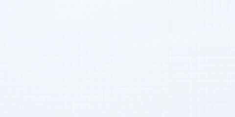 checkered sheet of white paper with crisp and clean lines, template, flat, background