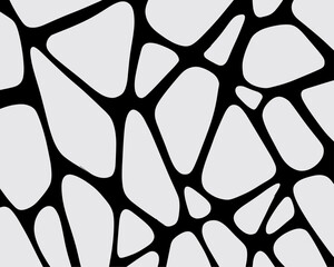 Abstract biomorphism bubble shape line pattern background layout wallpaper poster texture print art