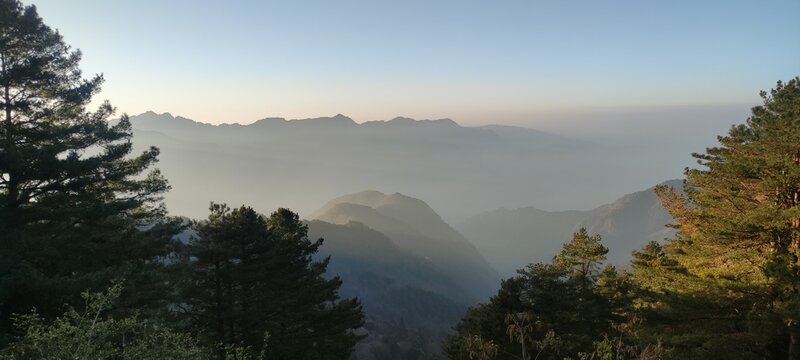 moutain landscape in taiwan