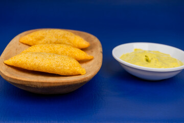 Fried empanadas, typical Colombian food