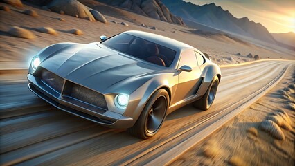 Need for speed car racing game in city light 