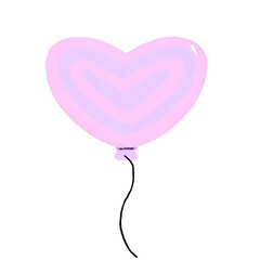 heart shaped balloons