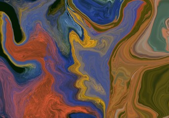 Draw the same background as in Procreate, tones of purple, yellow, and blue.