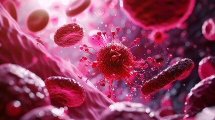 Liquid Biopsy for Cancer Detection Illustration