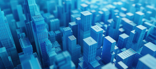 Fototapeta premium futuristic city building technology business background 12