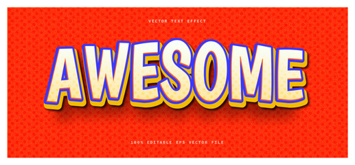 Awesome 3d text effect