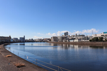 鶴見川（神奈川県横浜市鶴見区）