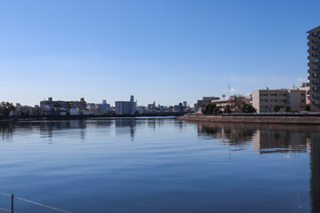 鶴見川（神奈川県横浜市鶴見区）