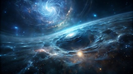 Fototapeta premium celestial-burst-abstract-background 