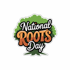 National Roots Day vector illustration design