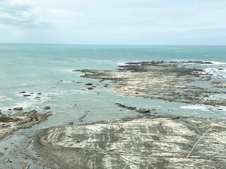 View of Kaikoula as famous of whale watching in Southe Island of New Zealand 2023 Feb.15