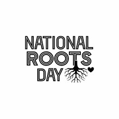 National Roots Day vector illustration design