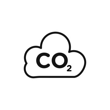 recommend clip art: co2 gas carbon dioxide icon vector line logo art