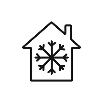 recommend clip art: Cool home icon vector line logo art