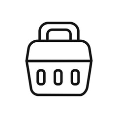 resock animals icon vector line logo art