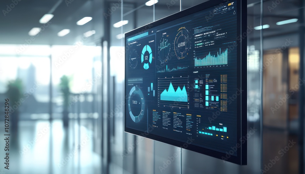 Poster real-time visualization of energy management in a modern office via dashboard.