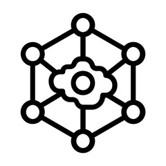 internet of things Line Icon