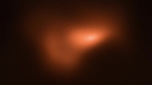 Orange neon light gradient abstract background with soft texture
