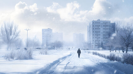 Examining how winter conditions affect public health initiatives.