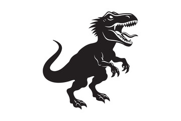 Dinosaurs  Silhouette vector illustration, Dinosaurs  Silhouette, Dinosaurs  Silhouette Bundle 