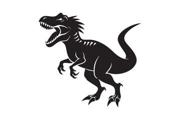 Dinosaurs  Silhouette vector illustration, Dinosaurs  Silhouette, Dinosaurs  Silhouette Bundle 
