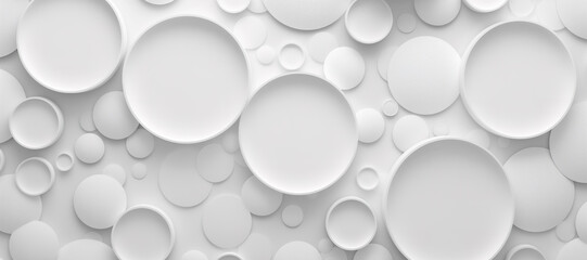white circles pattern background, round 9