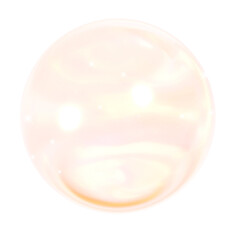 3D Pink and Gold Decoration Ball New Year Celebration Design