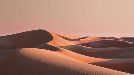 sand dunes in the desert