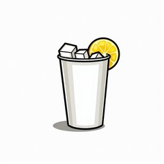 Refreshing Sips: A Cup of Lemonade
