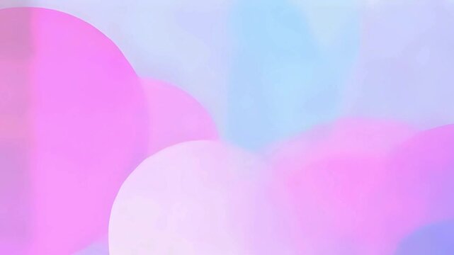 Soft Serenity: A Pastel Dreamscape of Overlapping Circles