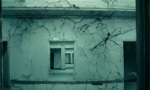 old window in the wall