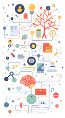 An Illustrative Representation of Diverse Mnemonic Tools to Bolster Memory Recall
