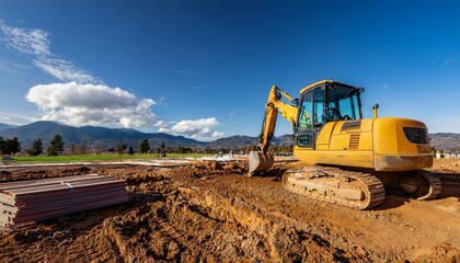 The hydraulic power of an excavator enhances its performance.  