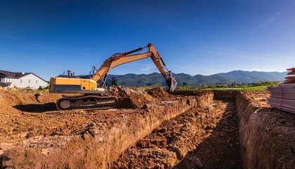 Powerful excavators can operate in diverse terrains.  