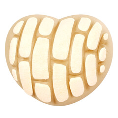 3D Concha Bread Mexican Sweet Pastry Design
