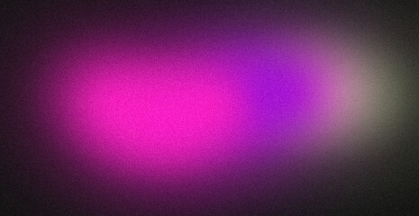 Elegant color gradient grainy background. Abstract dark purple blue black color glowing noisy gradient, vibrant colors flow,noise texture effect background
