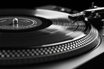 Retro Vinyl Vibes Celebrating Music Day, New Years Eve, and Valentines Day with Nostalgic Sound