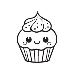 illustration of cupcakes
