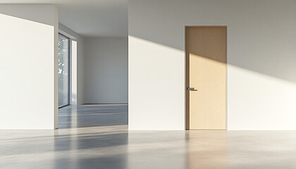 Fototapeta premium Fresh minimalist interior design ideas, each one unique