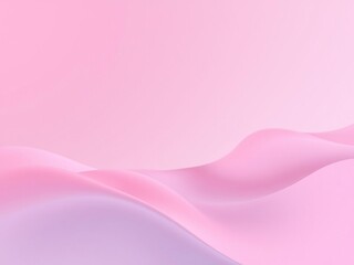 A soothing gradient wave pattern in shades of pink and blue flows across the surface, creating a sense of calm and tranquility, peaceful, pink, soft