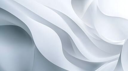 Fototapeta premium Monochromatic abstract design with subtle gradients.