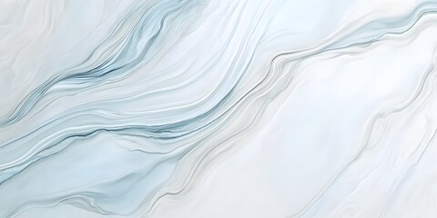 Obraz premium Marble-Like Abstract Texture with Soft Blue Tones