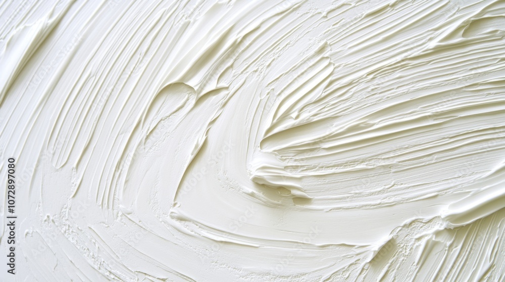 Poster textured abstract white background with wavy patterns, adding a modern, serene feel