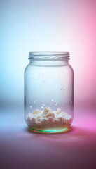 showing the little experiment isolated with white highlights, png