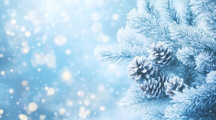 First Day of Winter, copy space