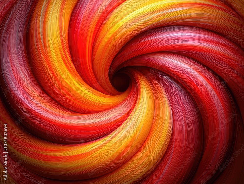 Poster abstract red and yellow swirl background. perfect for adding visual interest to websites, social med
