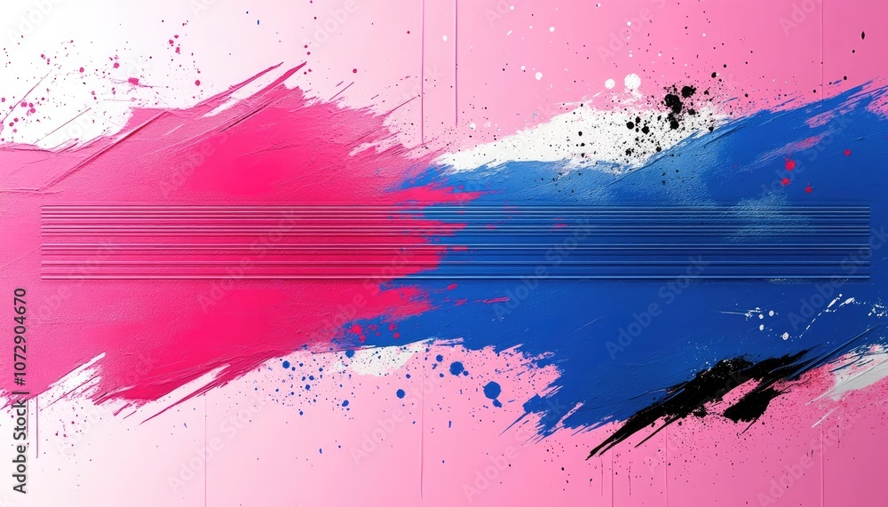 Poster abstract colorful painting on a wall. this high-resolution photo can be used for design projects tha